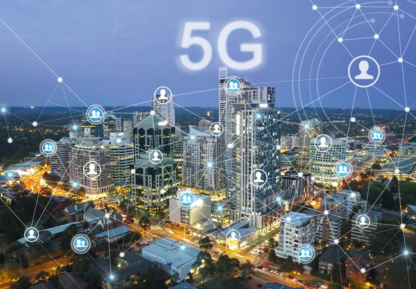5G will deliver huge improvements in speed, throughput, device deployment, traffic capacity and latency needed by the smart city ecosystem.  Picture: Shutterstock. 