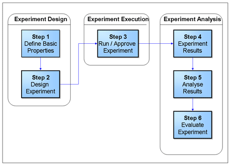 Figure 2: The 6-Step Experiment Process.