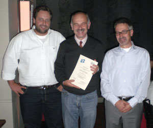 From left: Marco Roveri, Alessandro Fantechi, and Stefan Kowalewski. 