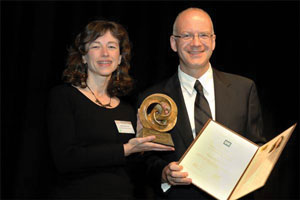 Marie–Paule Cani Winner of the Eurographics Outstanding Technical Contributions Award 2011