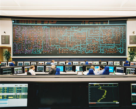 The Electricity National Control Centre for Great Britain. Photo: National Grid.