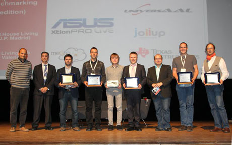 EvAAL 2013 awards ceremony at the AAL Forum