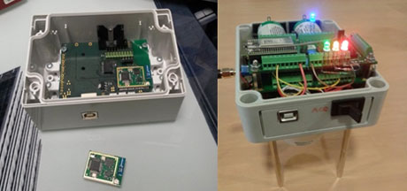 Figure 2: OCARI on Dresden platform (left) and on ADWAVE platform (right).