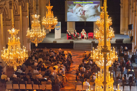 20 years celebration of W3C Europe in the Paris city hall.