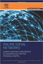 Online Social Networks: Human Cognitive Constraints in Facebook and Twitter Personal Graphs