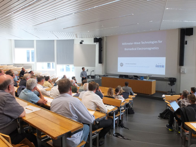 Figure 1: Attentive Audience at ETH during FSM Millimeter-Wave Workshop. Photo: FSM.