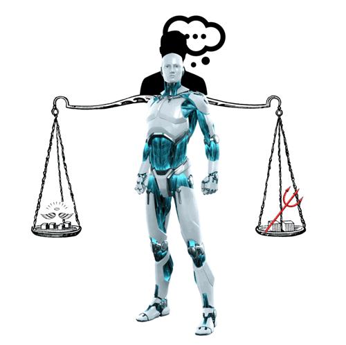 Figure 1: Ethical guidelines to develop an AI ensures a fair system.