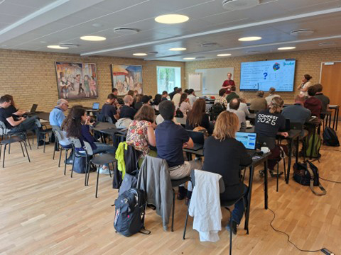Figure 2: Q&A session following Arnd Hartmanns’ keynote presentation during FMICS 2025.