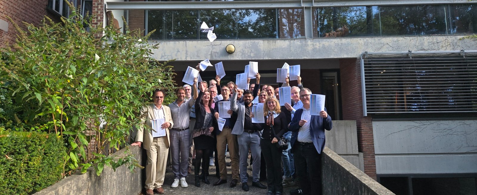 Participants at the launch of the Strategic Research and Innovation Agenda for the Future of Software