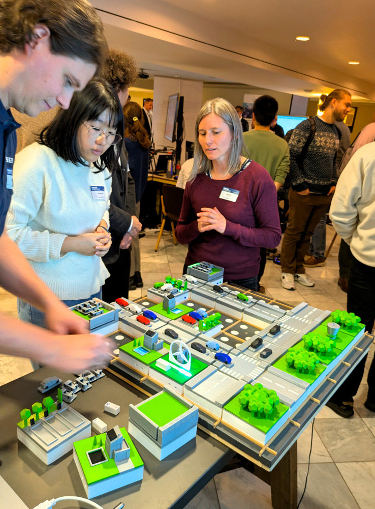 Figure 2: Demonstration at the Swarm Workshop in Brussels, 26–27 November 2025.