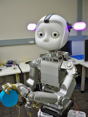 Figure 4: The robot Simon used for social HRI studies (Courtesy of Prof. A. Thomaz, RIM@GT).